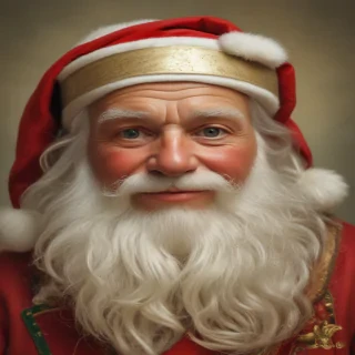 vintage santa images free