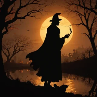 halloween silhouette