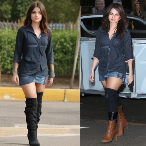 selena gomez in boots