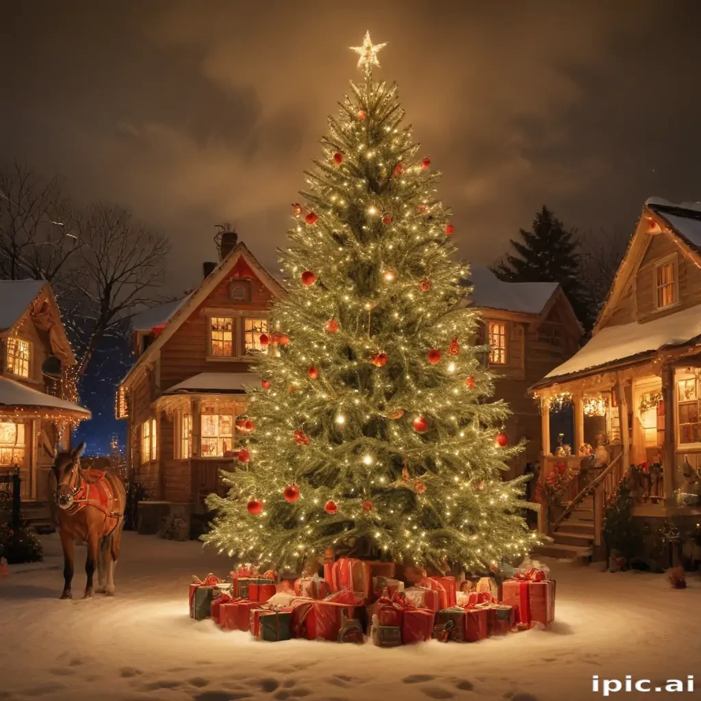 old fashioned christmas pictures