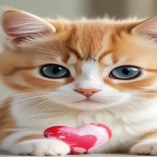 love cute cat wallpaper