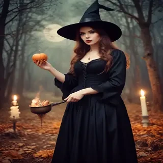 vintage witch pictures