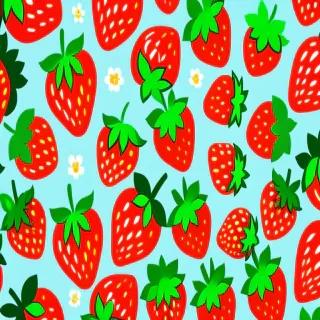 strawberry cute wallpaper
