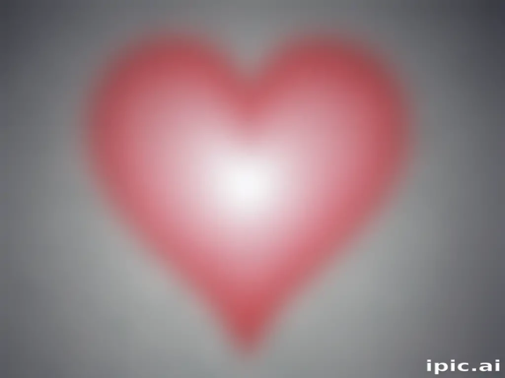 blurred heart