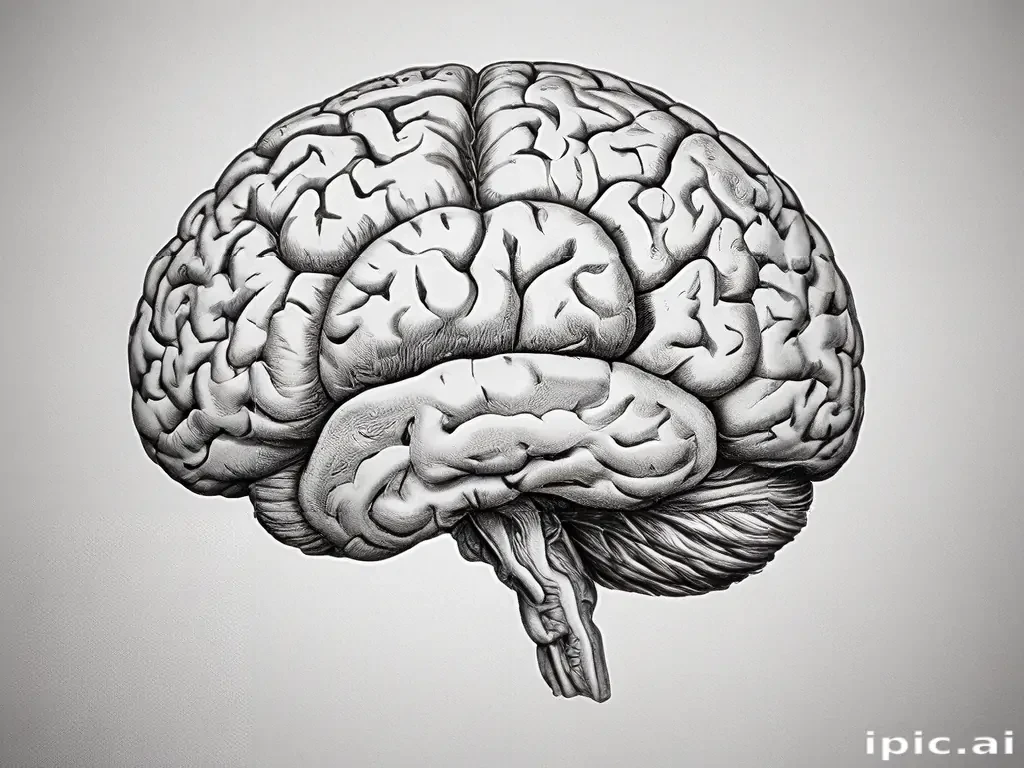brain pictures drawing