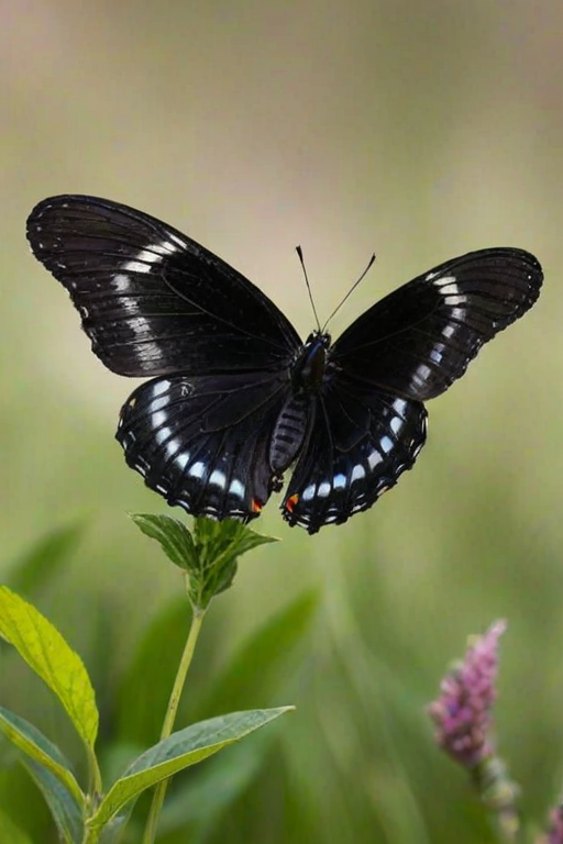 black butterfly