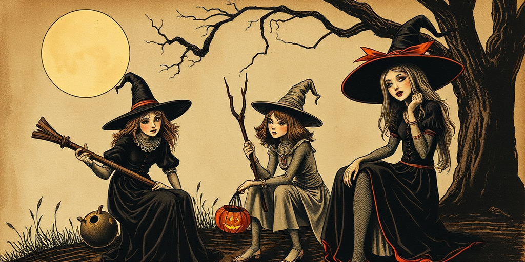 vintage witches