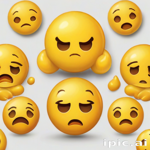 sad emoji transparent