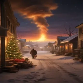 christmas story background