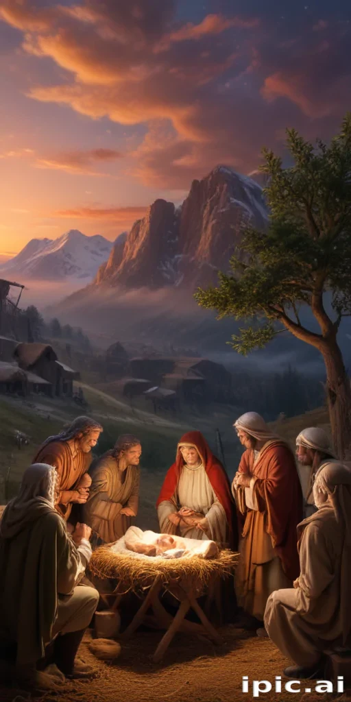 manger scene images free