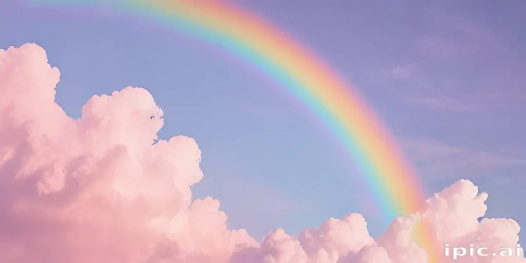pastel rainbow aesthetic wallpaper