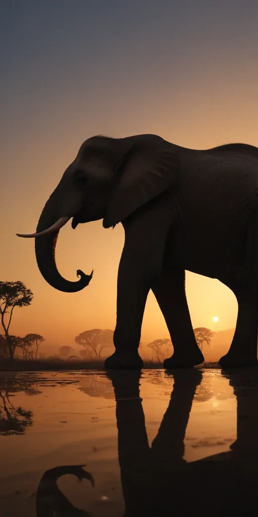 elephant silhouette