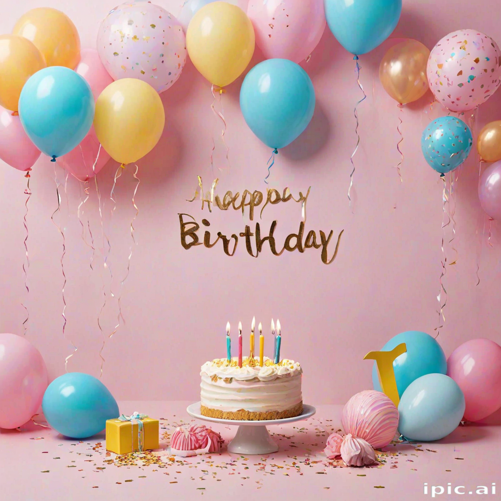 aesthetic birthday wallpaper