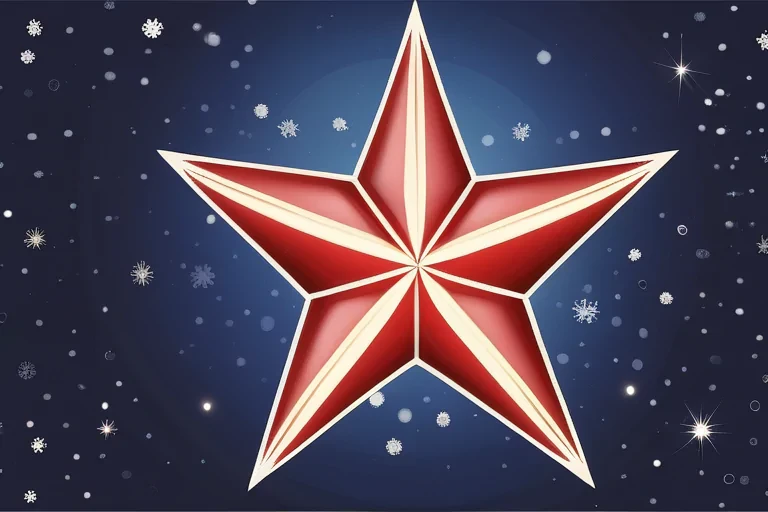 clipart of christmas star