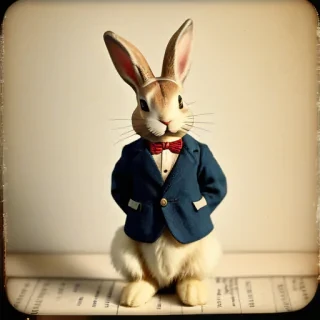 vintage bunny
