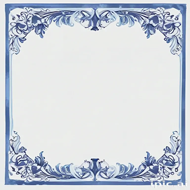 blue border png