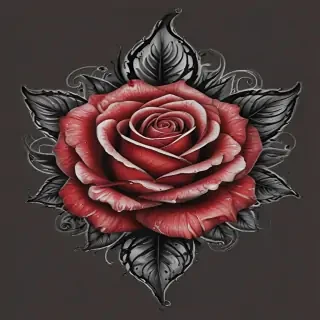 rose tattoo png