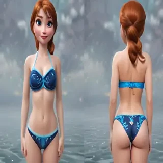 frozen anna bikini