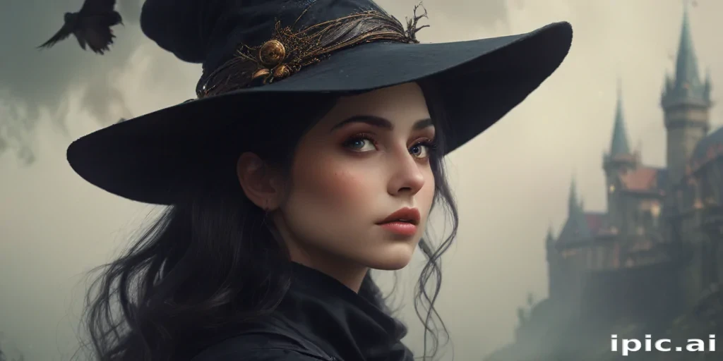 vintage witch art