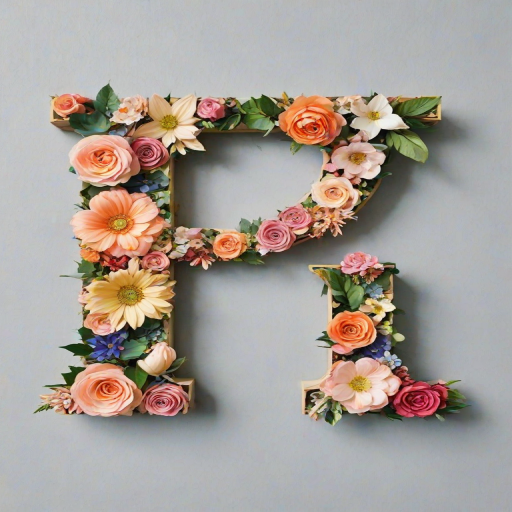 floral letters