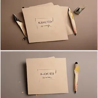 greeting card mockup