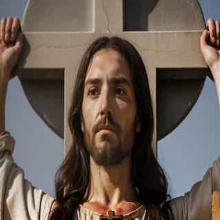 pics of jesus on the cross