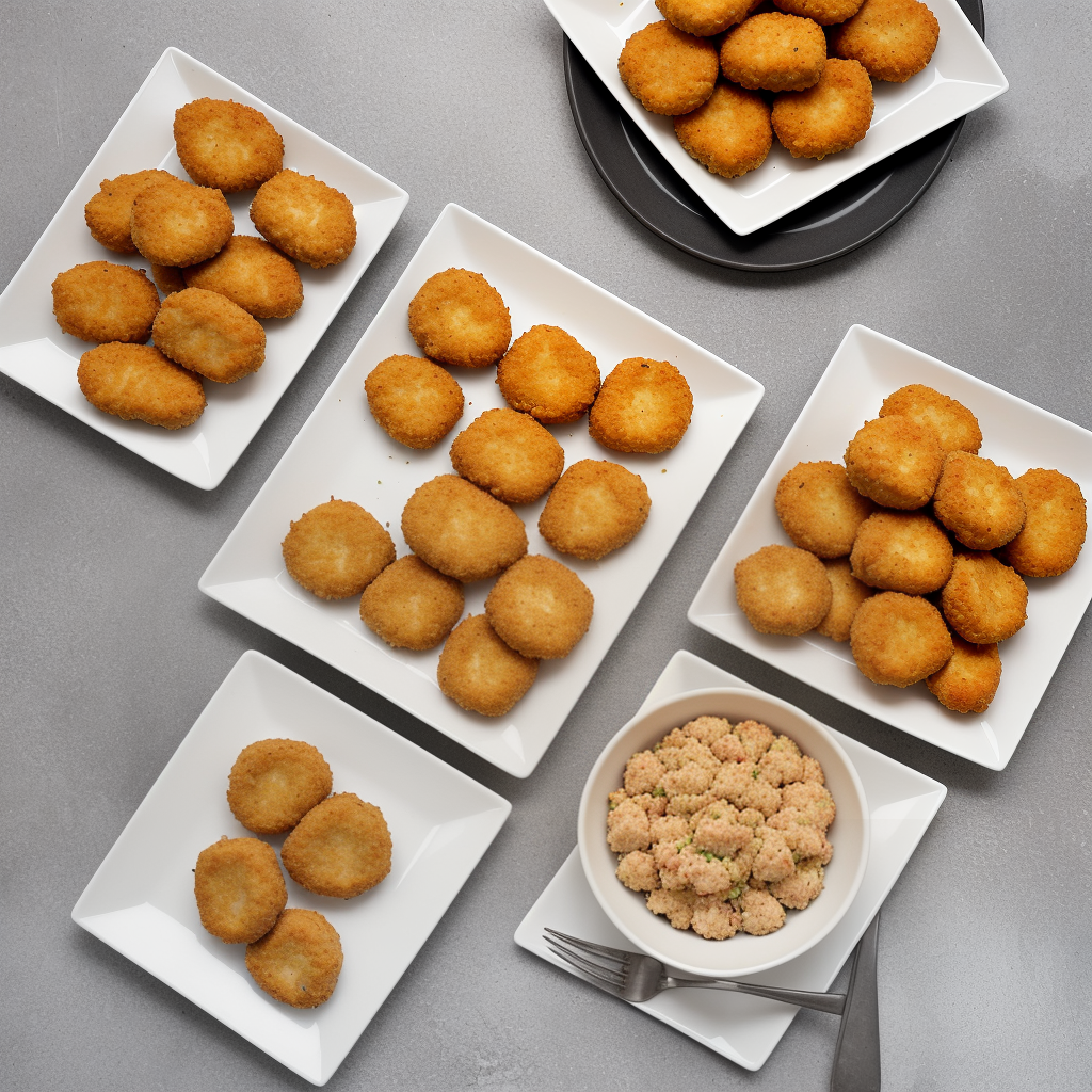 chicken nuggets with ground chicken