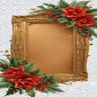 frame clipart christmas
