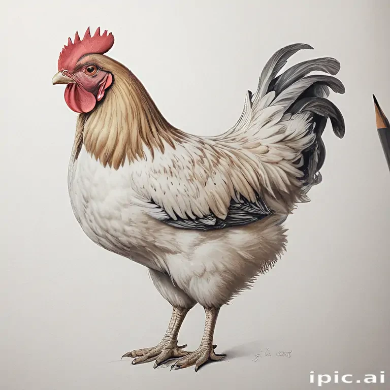 chicken drawing