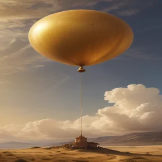 golden balloon