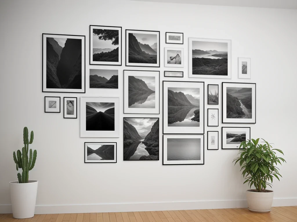 gallery wall mockup