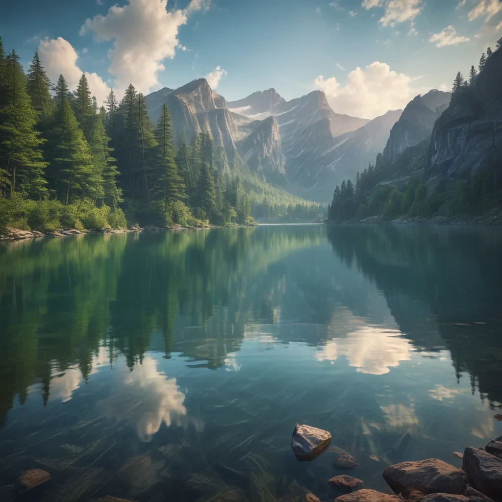 lake background