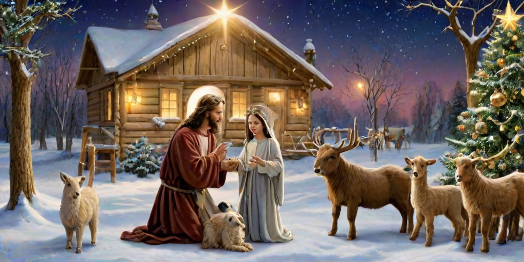 merry christmas images jesus