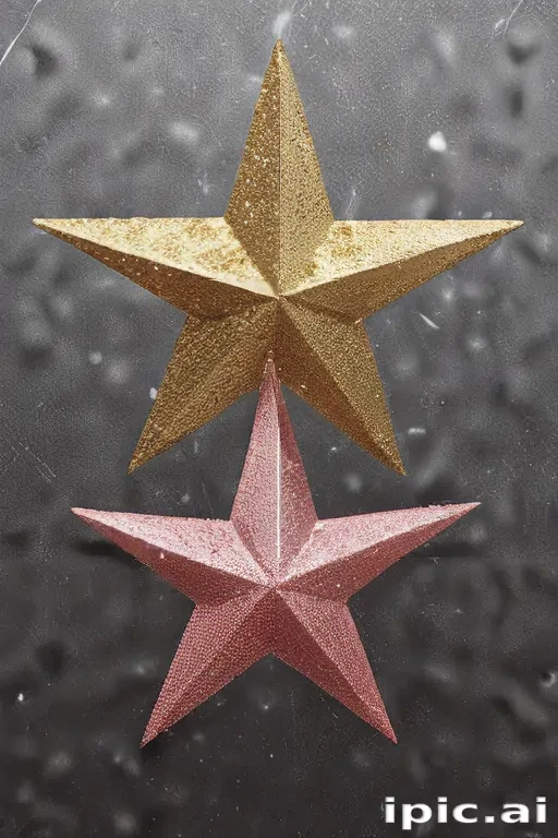 glitter star png