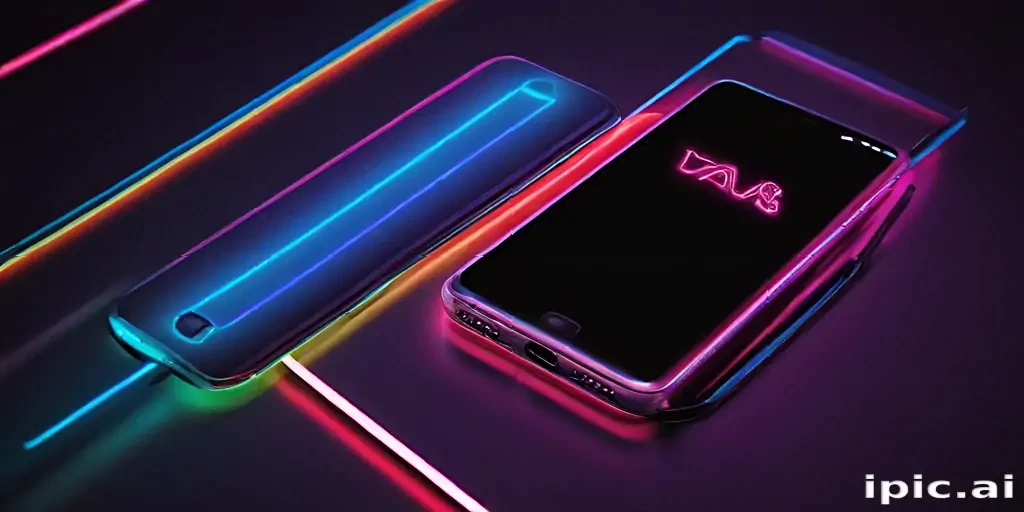 4k neon phone wallpaper
