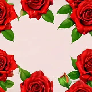red rose background