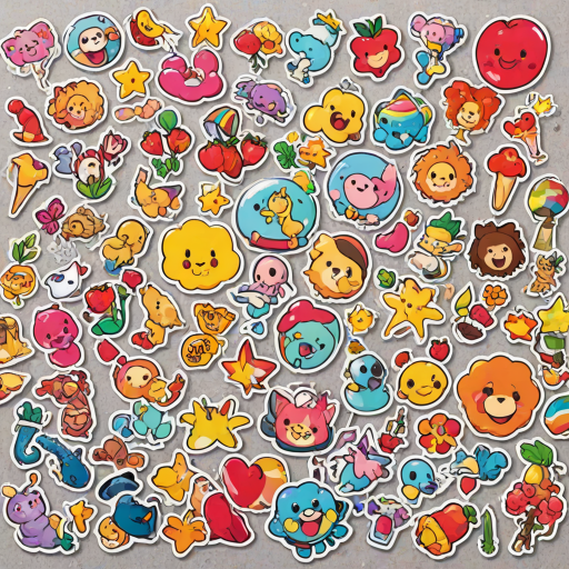 stickers clipart