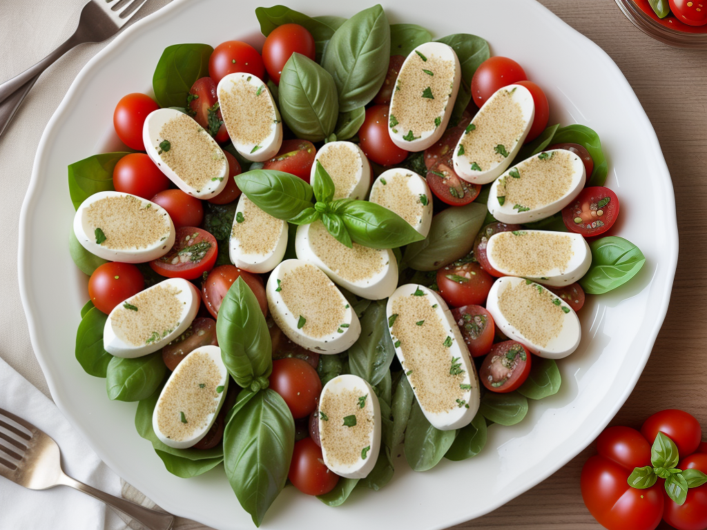 what to serve with caprese salad