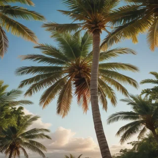 aesthetic palm tree wallpaper
