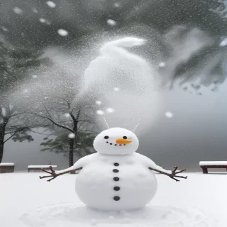 snow falling png