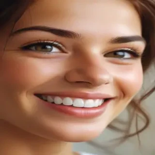 smiling face transparent