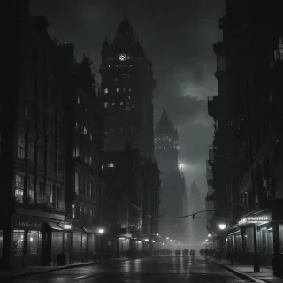 dark city aesthetic