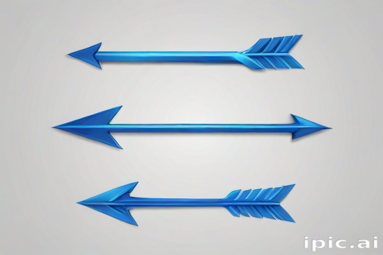 blue arrow png