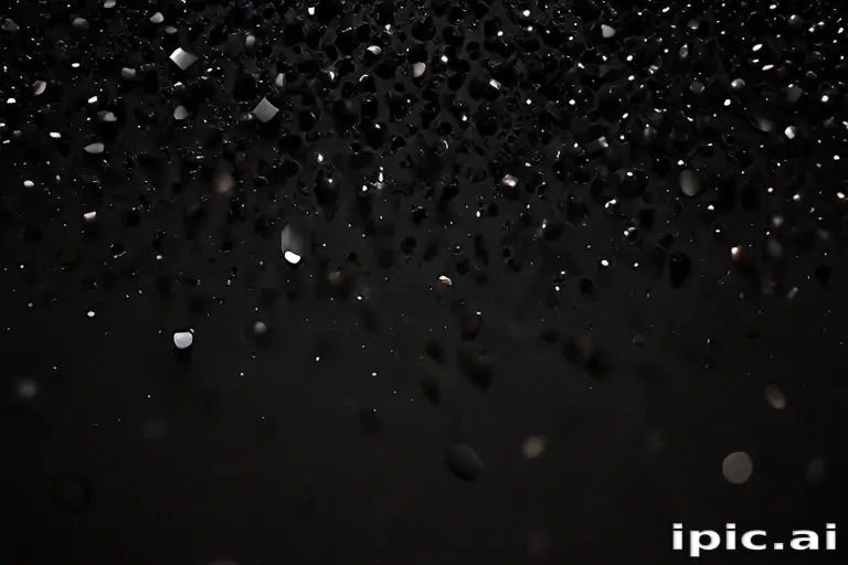 black sparkles background