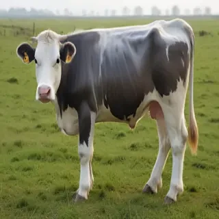 transparent cow