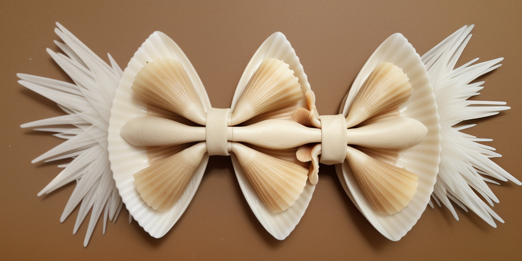 angel hair bowties shells etc