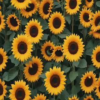 sunflowers aesthetic