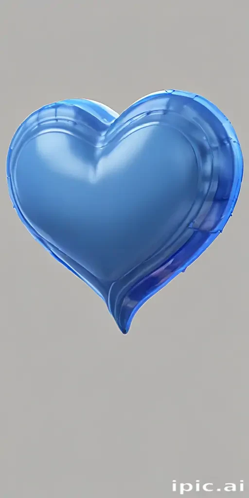 blue heart png