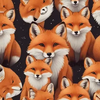 cute fox backgrounds