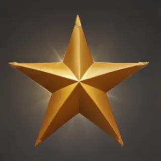 golden star png